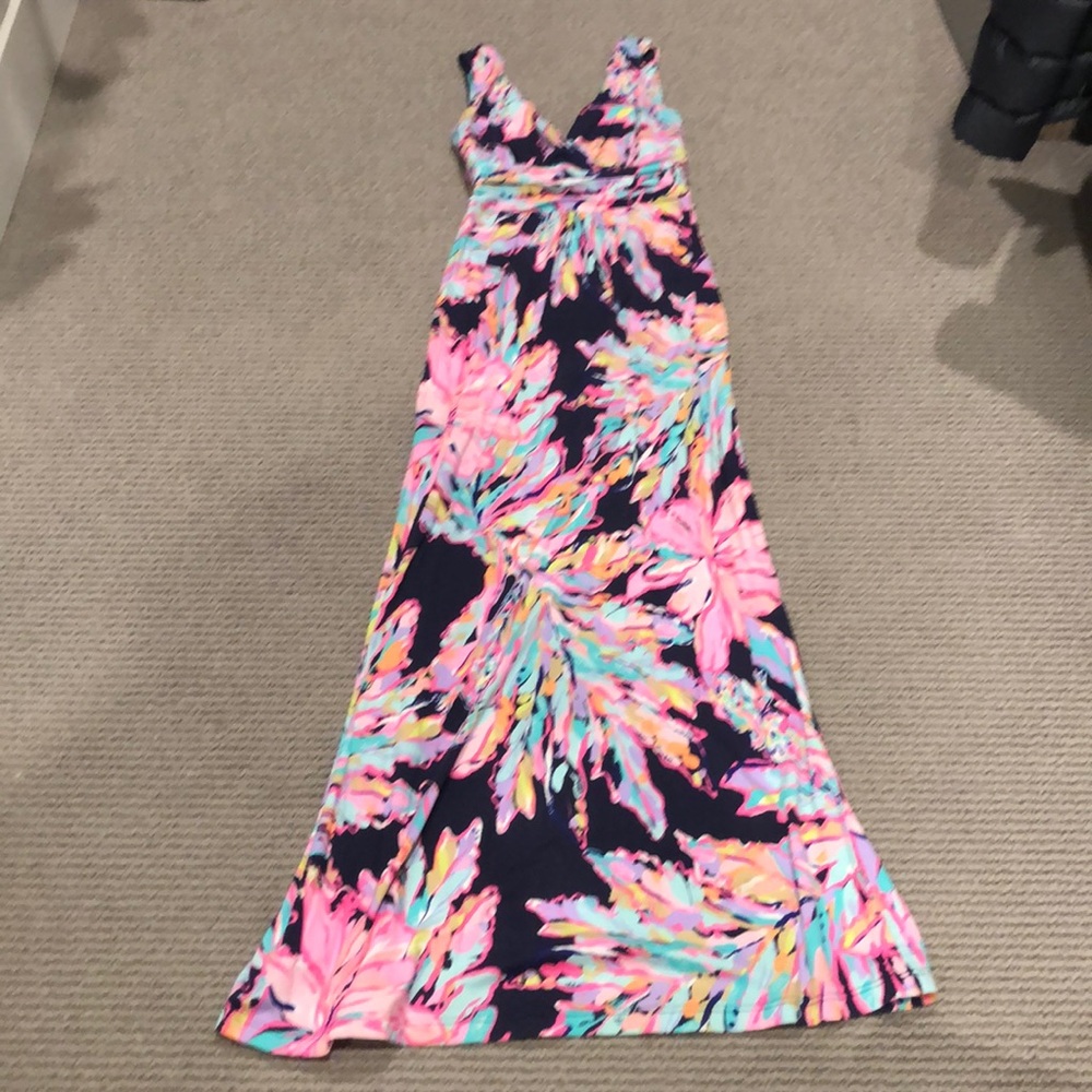 Lilly Pulitzer xs long maxi dress, worn once